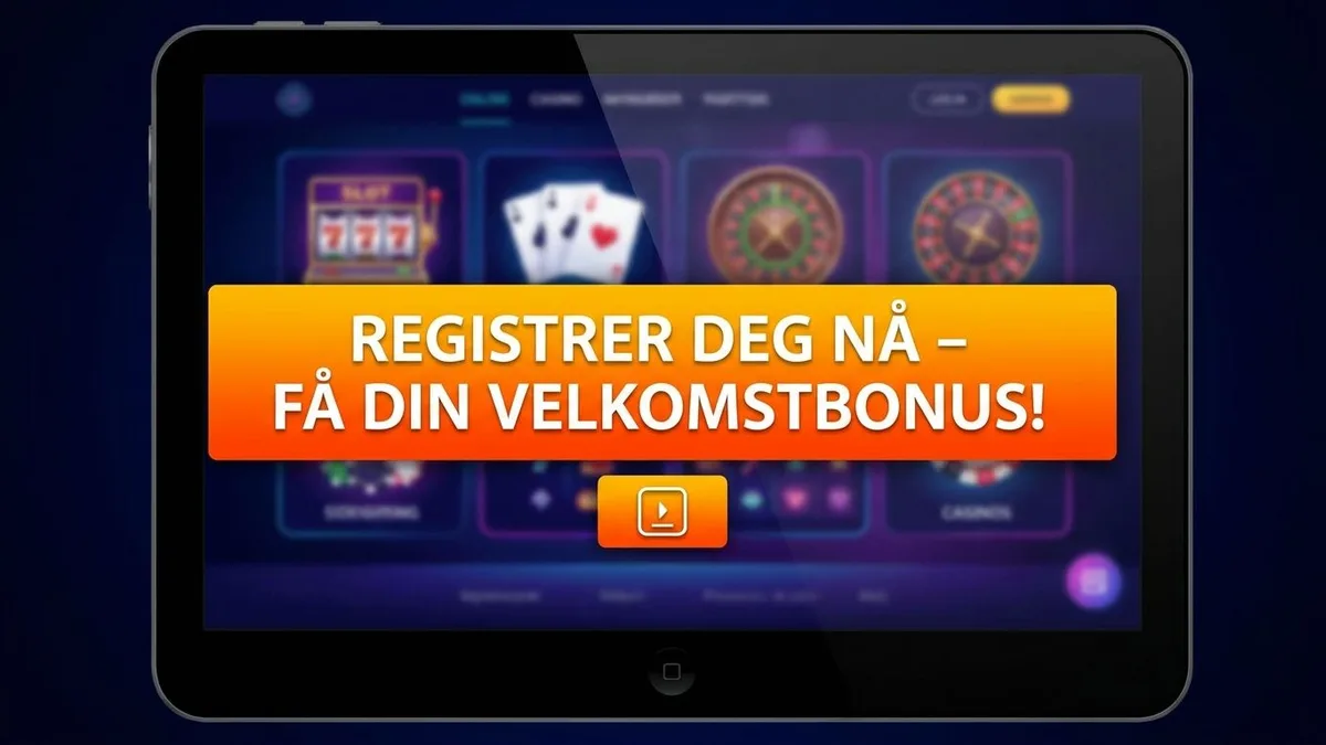 Registrer deg med bonus